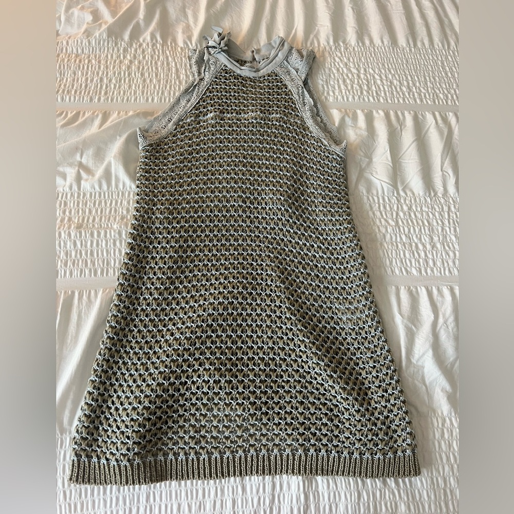 Knit Halter Mini Dress